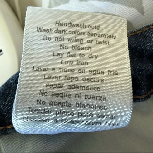 Judy Blue Flare Jeans with distressing and frayed hem - Picture 8 of 8